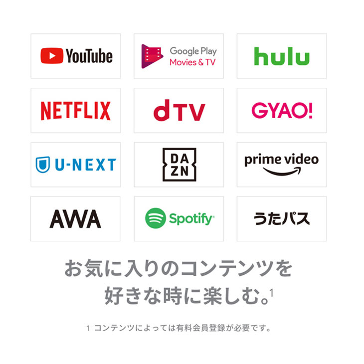 Google Chromecast GA00439-JP 正規品 第三世代 2K対応