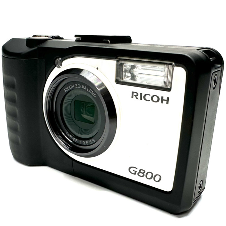 新品バッテリー付】RICOH G800P 改ざん防止 デジタルカメラ 防水