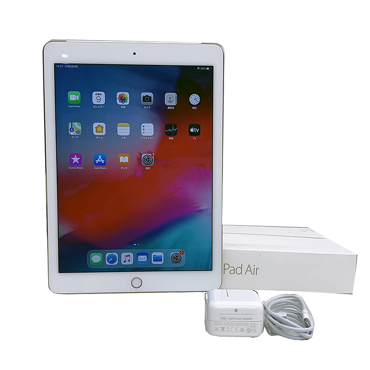 iPad本体 iPad Air2 MH1C2J Apple iPad Air2 MH1C2J/A Retina au Wi-Fi+Cellular 16GB 指紋