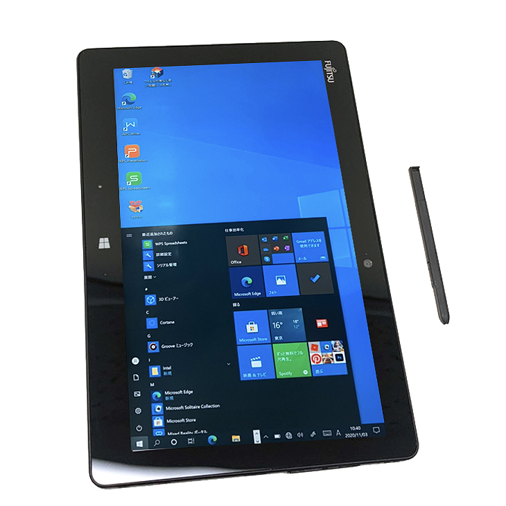 富士通 ARROWS Tab Q616/N 中古 防水 タブレット Win10 フルHD