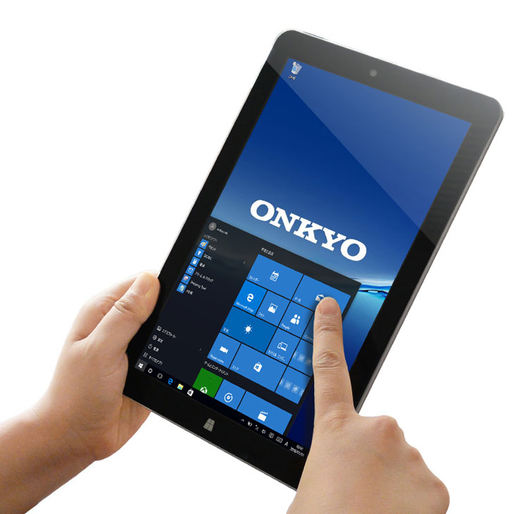 ONKYO TW2A-73Z9A 中古 タブレット Win10 home[Atom x5-Z8350