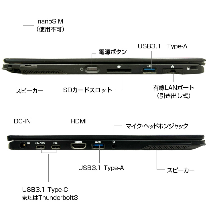 富士通 LIFEBOOK U939X/A Core i5 8世代 富士通 LIFEBOOK U939 第8世代 Corei5-8365U Cランク – くじら