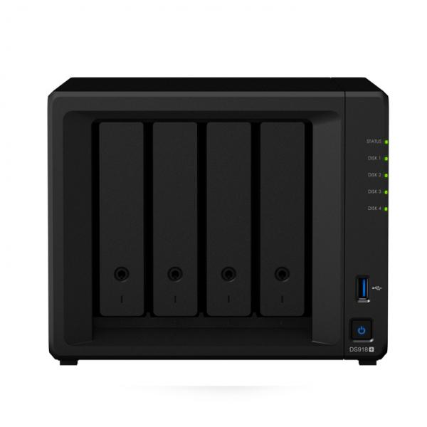 【中古】【NASキット】Synology DiskStation DS918+ 高性能 4ベイNAS クアッドコア(Intel Celeron J3455) メモリ4GB M.2 NVMe対応sub_image9