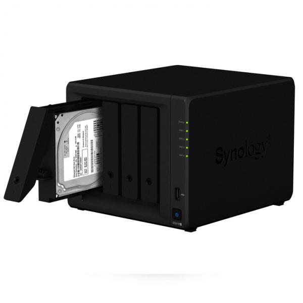 【中古】【NASキット】Synology DiskStation DS918+ 高性能 4ベイNAS クアッドコア(Intel Celeron J3455) メモリ4GB M.2 NVMe対応sub_image10