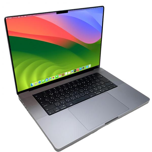 Apple MacBook Pro 16inch MK193J/A A2485 Late 2021 TouchID　選べるOS [Apple M1 Pro 10コア 16G SSD1TB 無線 BT カメラ 16.2 Space Gray 純箱] :良品sub_image2