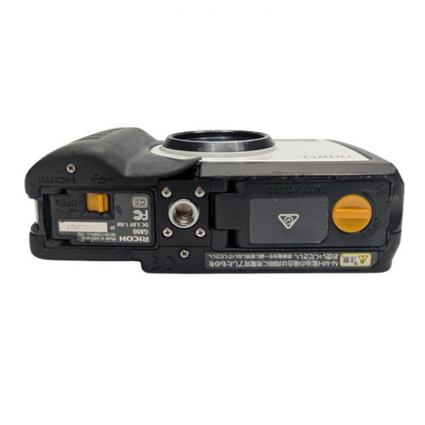 【新品バッテリー付】RICOH G800P 改ざん防止 デジタルカメラ 防水 防塵 耐衝撃 業務用 1600万画素 光学5倍 ISO25600 ブラック :アウトレットsub_image5
