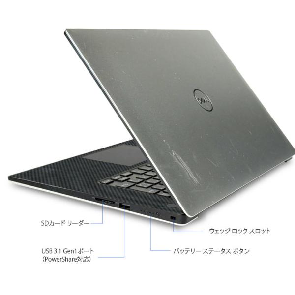 DELL PRECISION 5540 中古 ノート Office Win11 Quadro T2000搭載 タッチパネル[Corei9 9880H 32GB SSD512GB カメラ BT 15.6型]:良品sub_image9