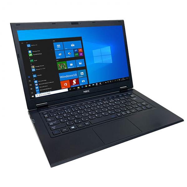 【中古パソコン】【バッテリを新品に交換済】NEC VersaPro UltraLite VK22TG-N 中古 ノート 選べるカラー Office Win10 第5世代[Core i5 5200U メモリ4GB SSD128GB 無線 カメラ 13.3型]:良品sub_image1
