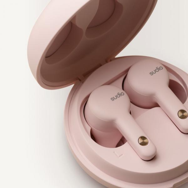 【新品未使用】Sudio A2 完全ワイヤレス イヤホン アクティブ・ノイズ・キャンセリング 防水 Bluetooth　純箱 ホワイト・ピンク　sub_image7