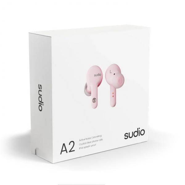【新品未使用】Sudio A2 完全ワイヤレス イヤホン アクティブ・ノイズ・キャンセリング 防水 Bluetooth　純箱 ホワイト・ピンク　sub_image14