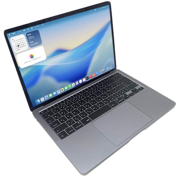 【中古パソコン 中古】Apple MacBook Air 13.3inch MGN73J/A A2337 2020 選べるOS TouchID [Apple M1チップ8コア 8G SSD512GB 無線 BT カメラ 13.3 Space Gray] :良品sub_image2