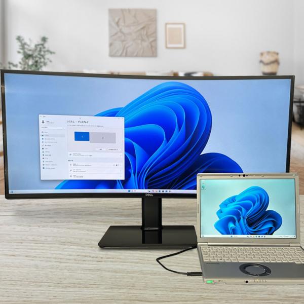 DELL 34インチ 曲面湾曲 液晶モニター U3419W 2系統独立入力でマルチモニタ可 PBP/PIP ウルトラワイド HDMI DISPLAYPORT USB-C デジタルハイエンド 中古:良品sub_image10