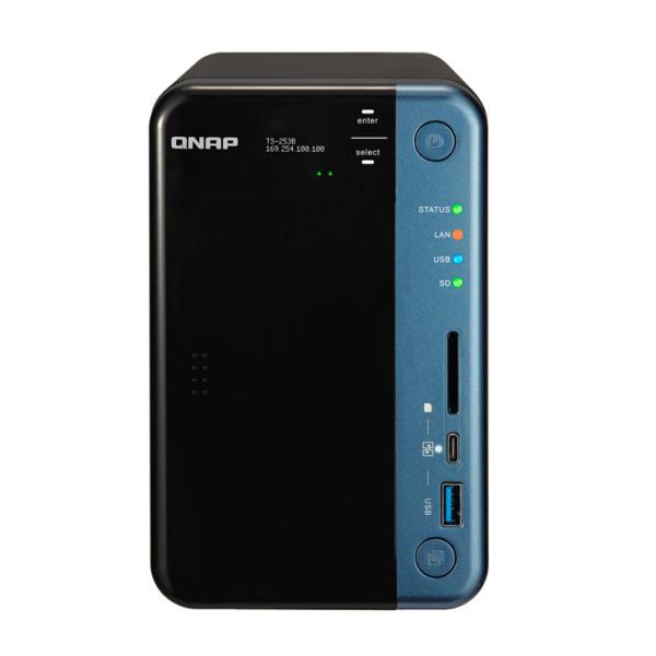 【中古NAS】QNAP TS-253B QTS-Linux ComboクアッドコアNAS メモリ8GB　PCleポートUSB QuickAccess　4TB×2sub_image10