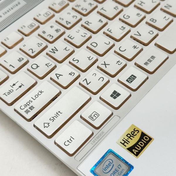 富士通 FMV LIFEBOOKWA3/C2 FMVWC2A37W 中古 ノート Office Win11 第8世代 [Core i7 8550U SSD256GB+HDD1TB 16GB マルチ テンキー 15.6型 ホワイト] :良品sub_image8