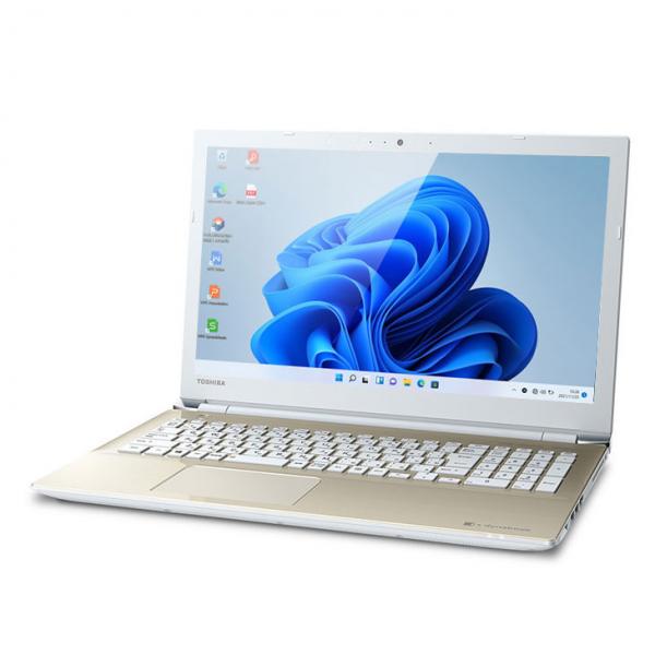 東芝 DynaBook T6 P1T6KPEG  中古 Office 選べる Win11 or Win10 第7世代 テンキー [core i7 8550U 8GB SSD512GB マルチ BT 15.6型 サテンゴールド ] :良品sub_image9