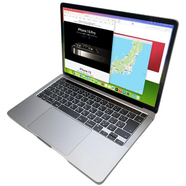 Apple MacBook Pro 13.3inch MNEJ3J/A A2338 2022 選べるOS TouchBar TouchID [Apple M2 8GB 512GB 13.3 純箱 Space Gray] :美品sub_image3