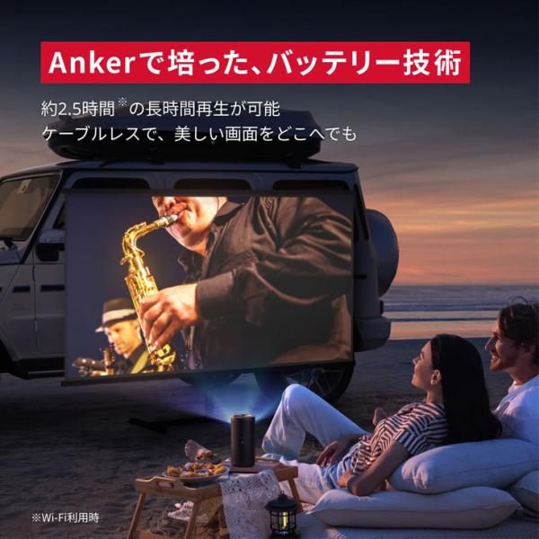 Anker Nebula (ネビュラ) Capsule3 laser GoogleTV搭載　モバイルプロジェクター レーザー光源 小型【300ANSIルーメン 8Wスピーカー  最大2.5時間再生】:良品sub_image8