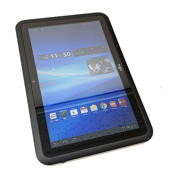 富士通 ARROWS Tab Wi-Fi FAR70A 中古 タブレット Android 4.0.3 [OMAP4430 Dual Core1GHz メモリ1G STR16GB 無線 BT カメラ 10.1型 卓上ホルダ付] :良品sub_image6