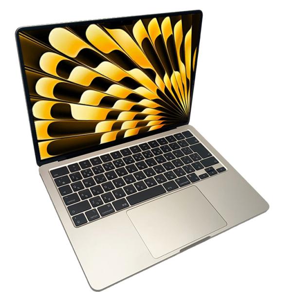 【中古パソコン】Apple MacBook Air 13.6inch MLY23J/A A2681 2022 TouchID [Apple M2 8コア メモリ8GB SSD512GB 無線 BT カメラ 13.6 Starlight 純箱] :美品sub_image6