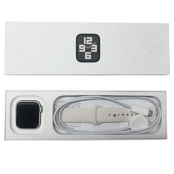 【中古アップルウォッチ】Apple Watch SE 第2世代(GPSモデル)40mm MXEF3J/A　A2722 [スターライトアルミニウムケース スポーツバンド] アップルウォッチSE2sub_image6