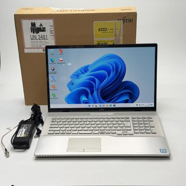 FJITSU 富士通 LIFEBOOK WN1/D2 FMVWD2N17D 中古 Office Win11 地デジ テンキー  [core i7 9750H 32GB SSD256+HDD1TB 無線 17.3型] :良品sub_image12