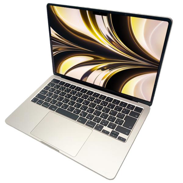 【中古パソコン】Apple MacBook Air 13.6inch MLY13J/A A2681 2022 選べるOS TouchID [Apple M2 8コア メモリ8GB SSD256GB 無線 BT カメラ 13.6 Starlight] :美品sub_image7