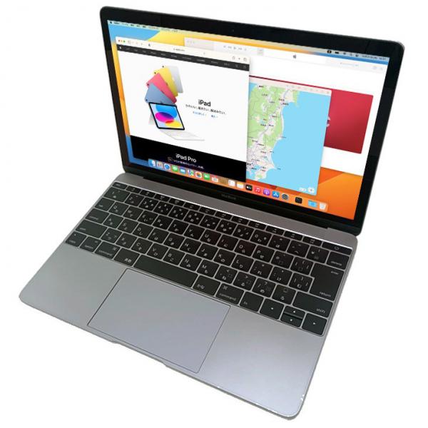 【中古パソコン】Apple MacBook 12inch MNYF2J/A A1534 Retina Early 2017 選べるOS [core i5 7Y54 16G 256G 無線 BT カメラ 12 Space Gray ]:アウトレットsub_image3
