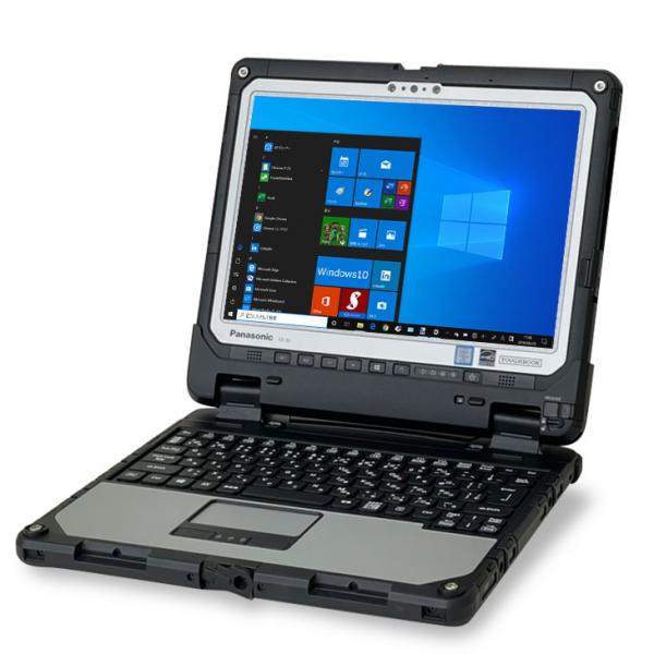 【中古パソコン】Panasonic TOUGHBOOK タフブック CF-33ABHAQVJ Corei5 7300U デタッチャブルPC Office [Corei5 7300U 8GB SSD256GB　WWAN 無線 BT バーコード 12型 ]:美品sub_image8