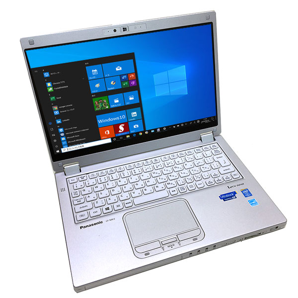 Panasonic CF-MX3 中古 ノート 選べるカラー Office Win10 or Win11 第4世代[Core i5 4310U メモリ4GB SSD128GB 無線 カメラ 12.5型] :良品sub_image1
