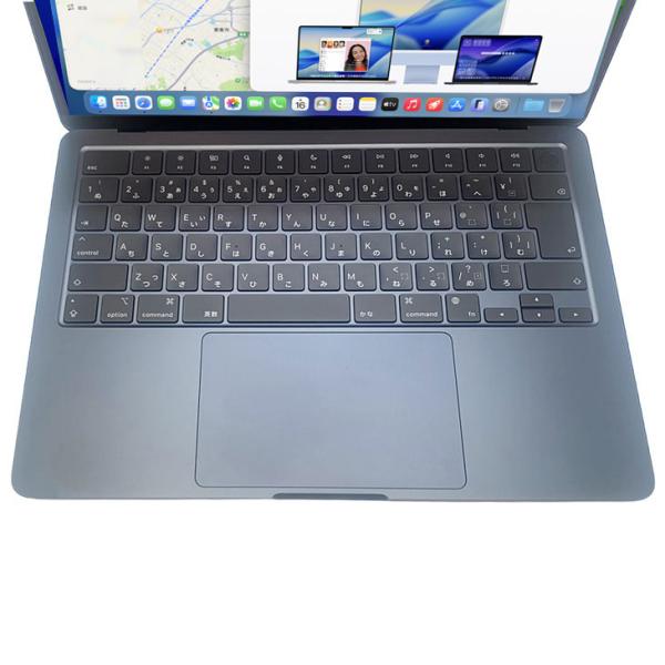 【中古パソコン】Apple MacBook Air 13.6inch MRXV3J/A A3113 2024 TouchID [Apple M3 8コア 8GB SSD256GB 無線 BT カメラ Midnight 純箱] :美品sub_image12