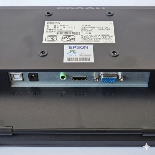 【レンタル】7日間〜ポータブルモニター  EPSON LT16W81L フルHD 15.6インチ タッチパネル HDMIsub_image2