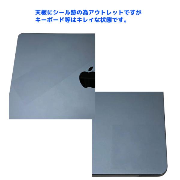 【中古パソコン】Apple MacBook Air 13.6inch MRXW3J/A A3113 2024 TouchID [Apple M3 8コア 8GB SSD512GB 無線 BT カメラ Midnight 純箱] :アウトレットsub_image7
