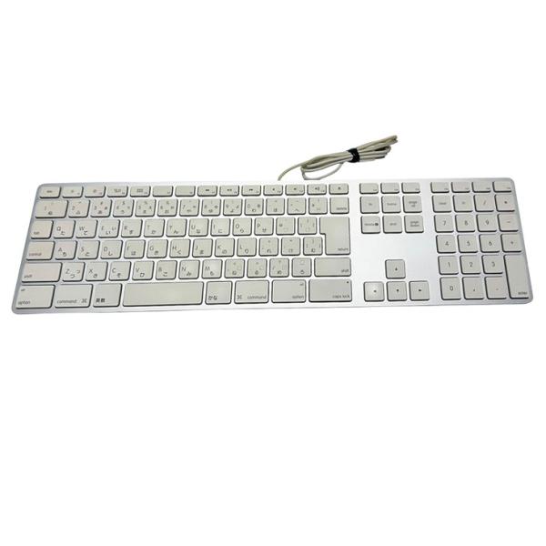 【中古】Apple アップル 純正 Apple Keyboard with Numeric Keypad アップルキーボード MB110J/B 日本語配列 A1243 USB接続 送料込み アウトレットsub_image2