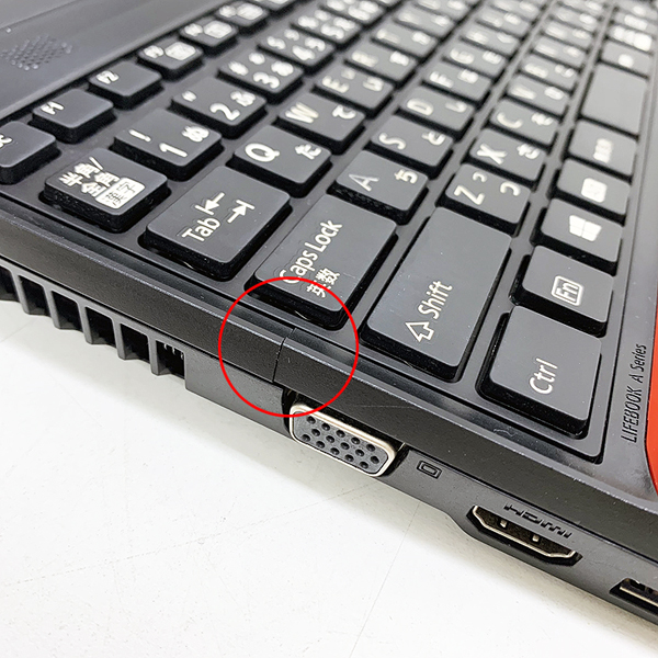 【中古パソコン】富士通 A574 中古 ノートパソコン Office Win10 Home SSD塔載 テンキー 第4世代 [corei5 4210M 2.6GHz 4GB SSD256GB ROM 15.6型 A4]:訳あり品sub_image6