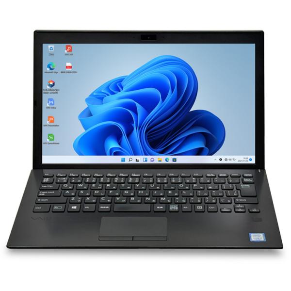 VAIO ProPG VJPG11C12N SIMフリー 中古 ノート Office Win10or11 フルHD  [Corei5 7200U 8GB 256GB 無線  BT 13.3型]:訳あり(カメラ×)sub_image7