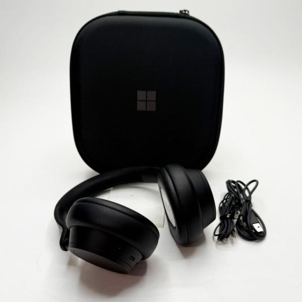 【中古良品】Microsoft　Surface Headphones 2 ブラック QXL-00015ヘッドセットBluetooth 有線 両耳 ヘッドバンドタイプ ケースsub_image11