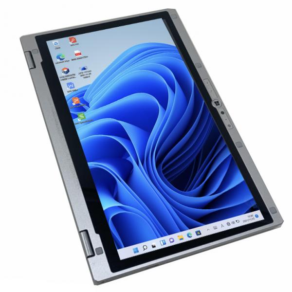 【中古パソコン】Panasonic CF-AX3 社長ブラック タッチパネル 回転してタブレットにも 中古 ノート Win11 [Corei5 4300U 4GB 128GB 無線11.6型]:訳あり品(画面黒点小)sub_image2