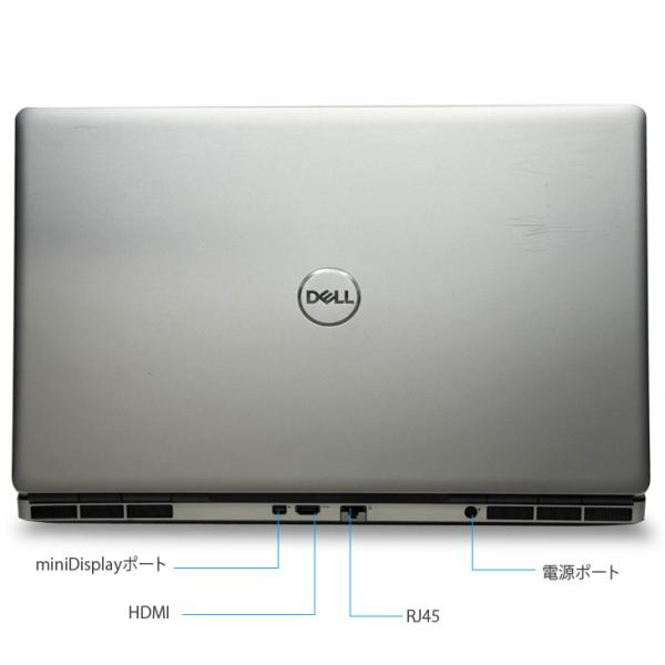 【AIにも対応】DELL PRECISION 7760 中古 ノート Office Win11 Quadro RTX　A3000搭載 [Corei7 11850H 32GB SSD1TB　17.3型]:アウトレットsub_image9