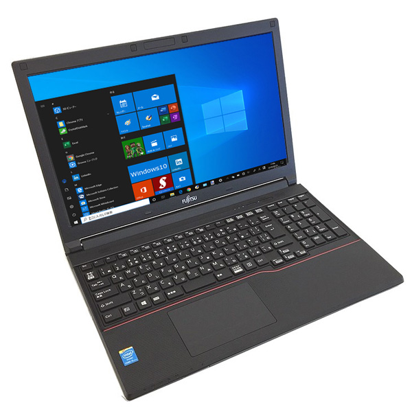【中古パソコン】富士通 A573/G 中古 ノートパソコン Office Win10 高速SSD塔載 第3世代 テンキー  [corei5 3340M 2.7GHz 8G SSD256GB マルチ 無線  15.6型 ] :良品sub_image1