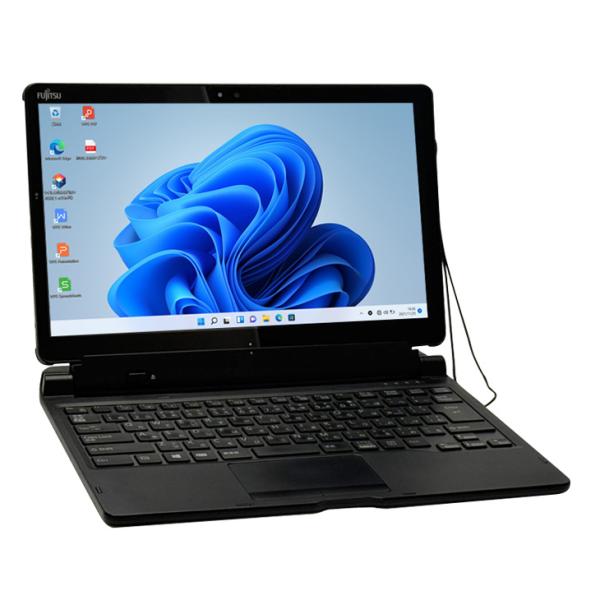 【中古パソコン】富士通 ARROWS Tab Q738/SB 中古 タブレット 選べるOS フルHD キーボード スタイラス[Corei5 8350U 1.7Ghz 8GB 256GB 無線 BT カメラ 13.3型 ] :アウトレットsub_image3