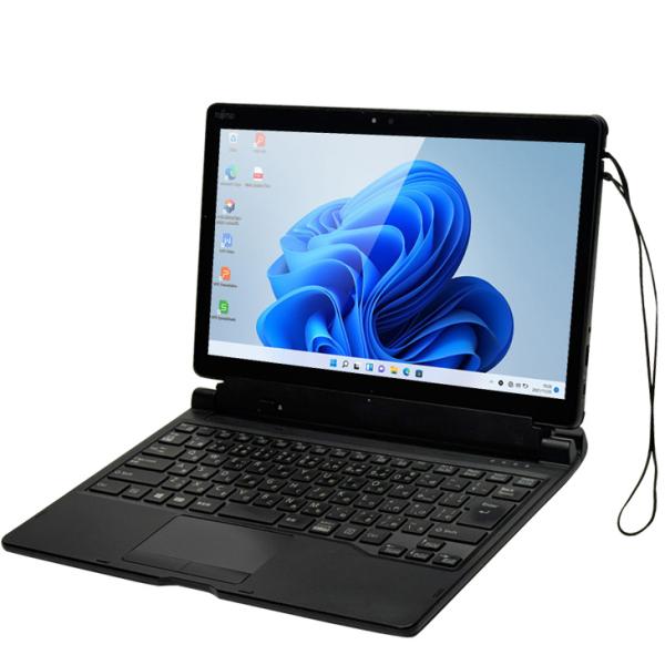 【中古パソコン】富士通 ARROWS Tab Q738/SB 中古 タブレット 選べるOS フルHD キーボード スタイラス[Corei5 8350U 1.7Ghz 8GB 256GB 無線 BT カメラ 13.3型 ] :アウトレットsub_image4