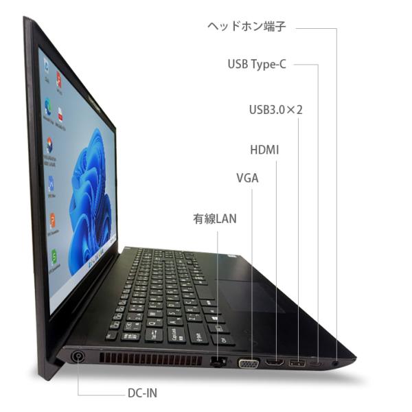 SONY VAIO Pro PH VJPH22C11N 中古 ノートOffice Win11第9世代[Core i5 9300H メモリ16GB SSD512GB　無線　カメラ　マルチ　Bluetooth　15.6型」:アウトレットsub_image11