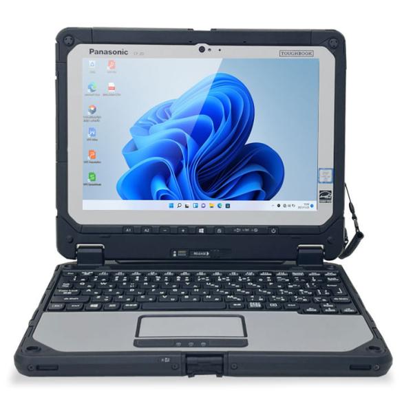 【訳あり特価!】Panasonic TOUGHBOOK タフブック CF-20E0385VJ 防塵・防滴 現場で活躍 デタッチャブルPCOffice [Corei5 7Y57 4GB SSD128GB 無線 BTsub_image8