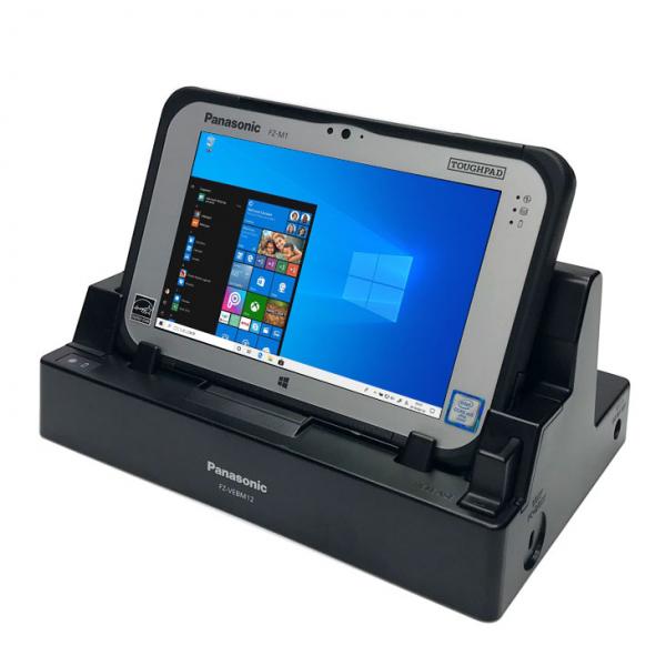 【使用時間50h以下】Panasonic TOUGHPAD タフパッド ドック付 FZ-M1FQ43XVJ タブレット Win10 [Core M5 6Y57 メモリ4GB SSD128GB 無線 BT カメラ 7型] :良品sub_image3