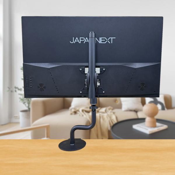 【シンプルなデザインでデスクが広く使える】27インチ ワイド液晶モニター ワンタッチ昇降モニターアームセット USB Type-C HDMI対応 IPSパネル JAPANNEXT JN-V27FLFHD-C65W 中古sub_image11