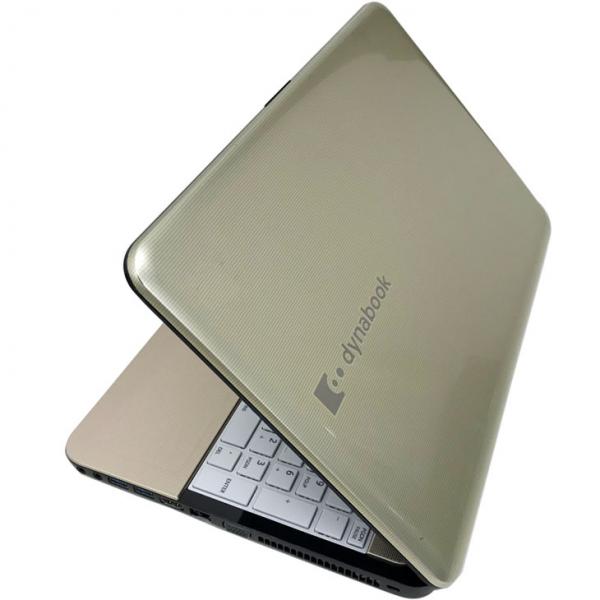 【中古パソコン】東芝 DynaBook T552/58 中古ノート Office Win10 Blu-ray 新品キーボード [core i7 3610QM 8G SSD256GB BD 無線 テンキー カメラ15.6型 ゴールド] :良品sub_image7