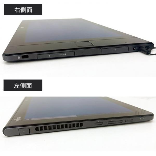 【中古パソコン】富士通 ARROWS Tab Q704/PV 中古  タブレット Win10 [corei5 4300U 1.9GHz 4GB SSD128GB 無線 BT カメラ 12.5型 ] :良品 スタイラス付sub_image4