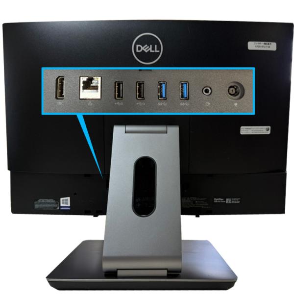 DELL OPTIPLEX 3280 AIO 中古 21.5型 一体型デスク Win11 Office  [Corei5 10500T メモリ8GB SSD256GB 無線 BT]:良品sub_image9