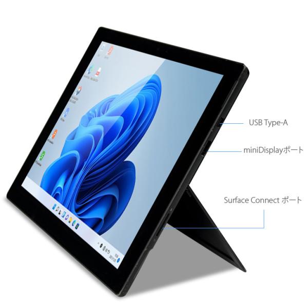 【訳あり特価】	Microsoft Surface Pro6 中古 タブレット  Office Win11 Surface純正キーボード付属[Core i5 8250U 8G 256G カメラ 12.3 ブラック]:訳ありsub_image6