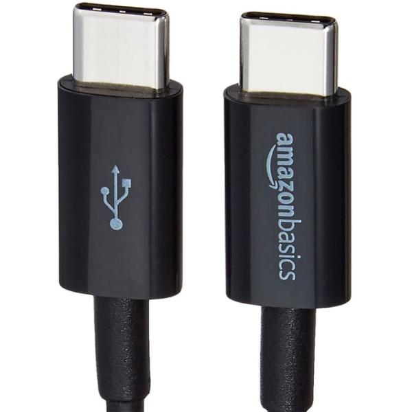 【送料無料】Amazonベーシック USB-C - USB-C 2.0 高速充電ケーブル 480Mbp  Apple iPhone iPad Samsung Galaxy タブレット ノートパソコン用 20.m ブラックsub_image4